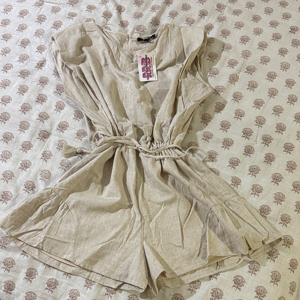 Beige Romper